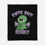 Cute But Pretty Deadly-None-Fleece-Blanket-Loobs