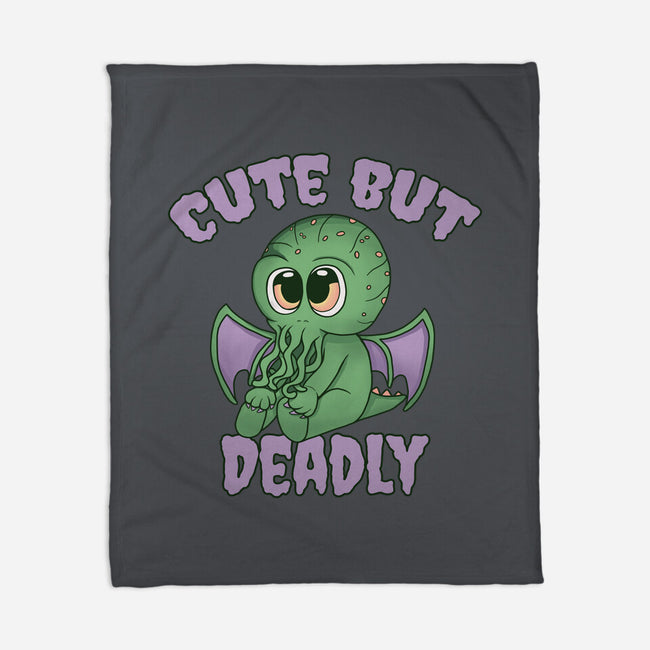 Cute But Pretty Deadly-None-Fleece-Blanket-Loobs