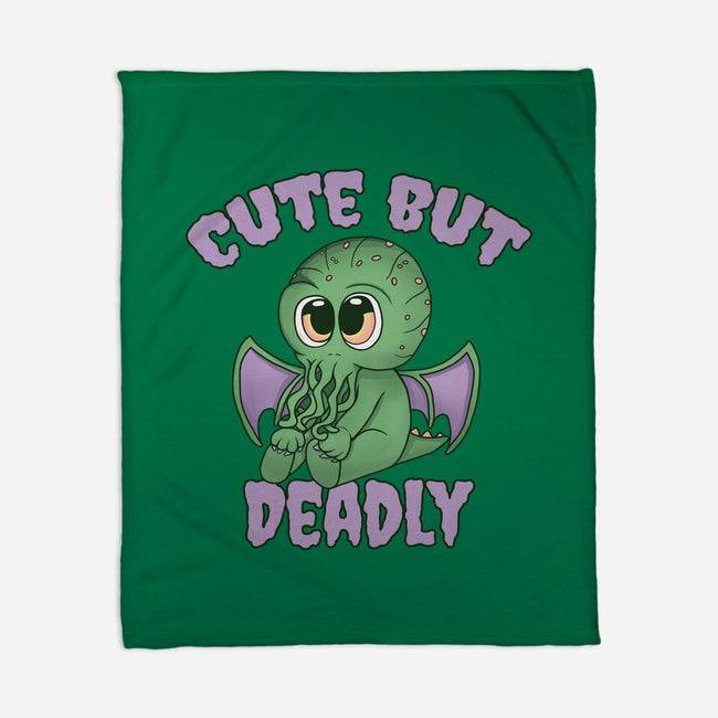 Cute But Pretty Deadly-None-Fleece-Blanket-Loobs