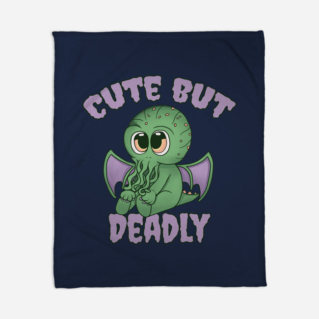 Cute But Pretty Deadly-None-Fleece-Blanket-Loobs