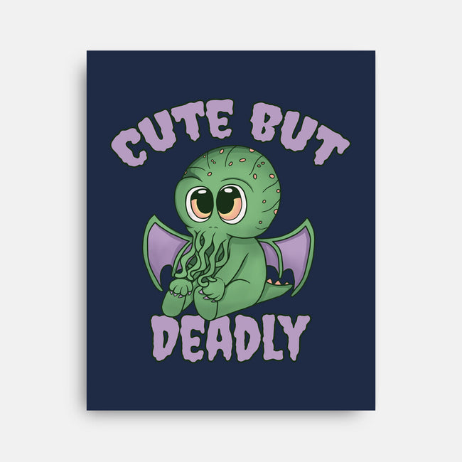 Cute But Pretty Deadly-None-Stretched-Canvas-Loobs