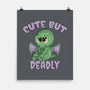 Cute But Pretty Deadly-None-Matte-Poster-Loobs