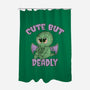 Cute But Pretty Deadly-None-Polyester-Shower Curtain-Loobs