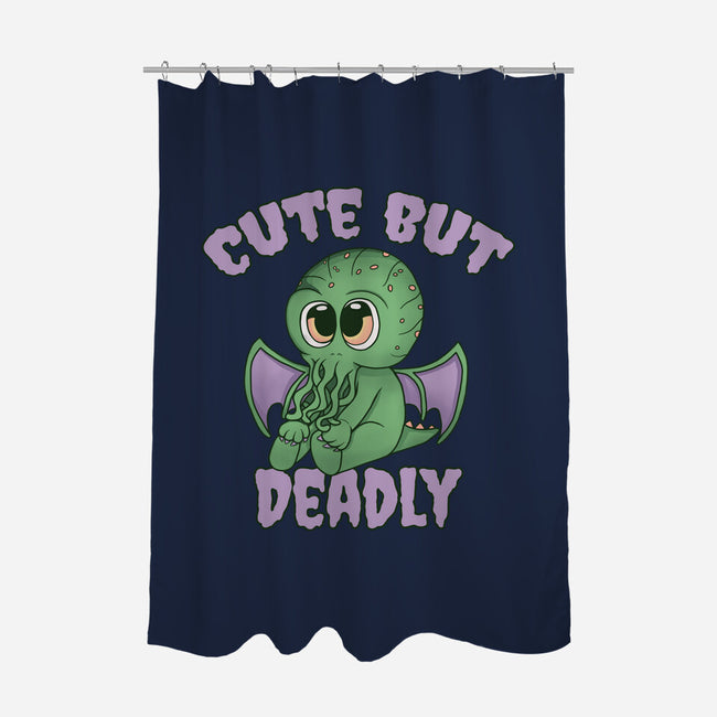 Cute But Pretty Deadly-None-Polyester-Shower Curtain-Loobs