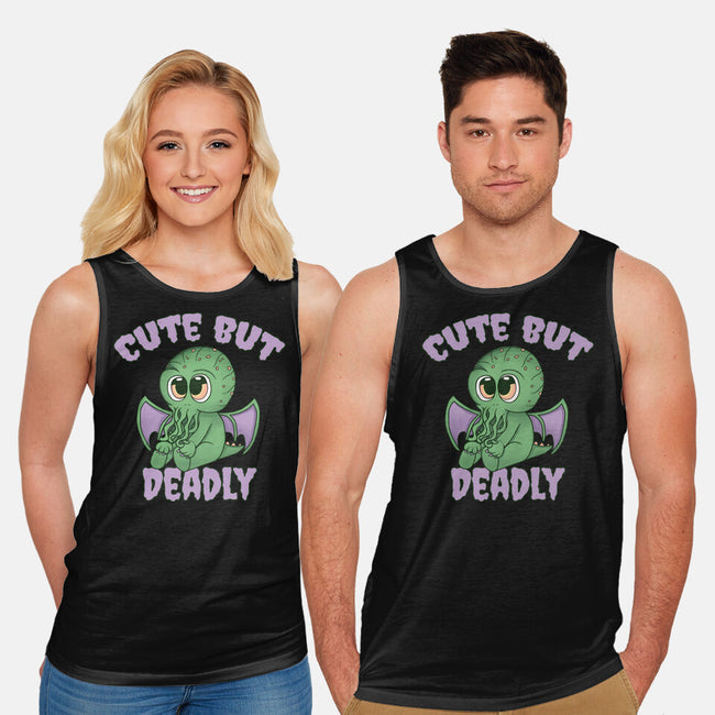 Cute But Pretty Deadly-Unisex-Basic-Tank-Loobs