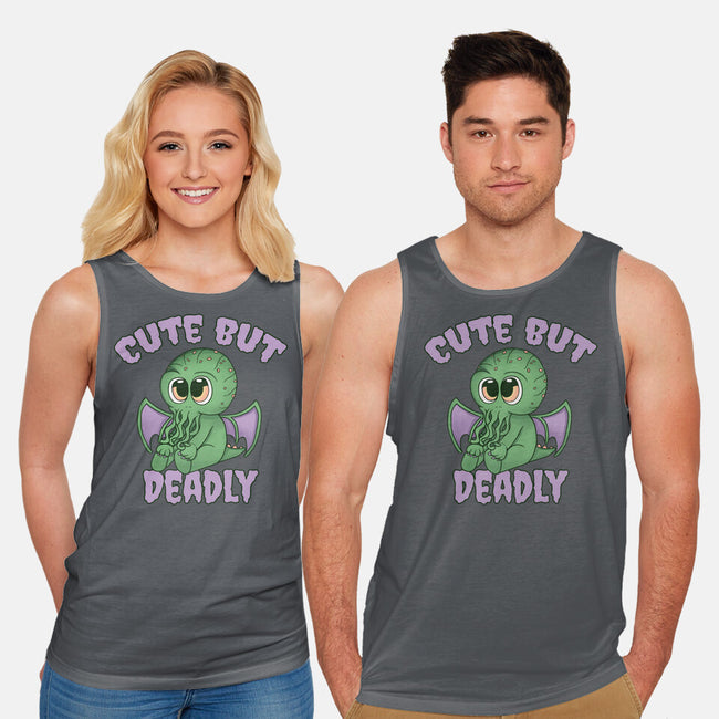 Cute But Pretty Deadly-Unisex-Basic-Tank-Loobs