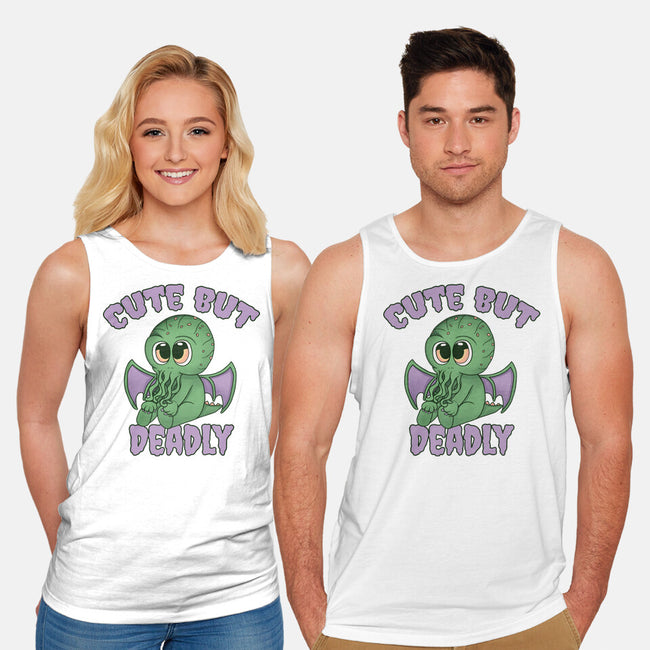 Cute But Pretty Deadly-Unisex-Basic-Tank-Loobs