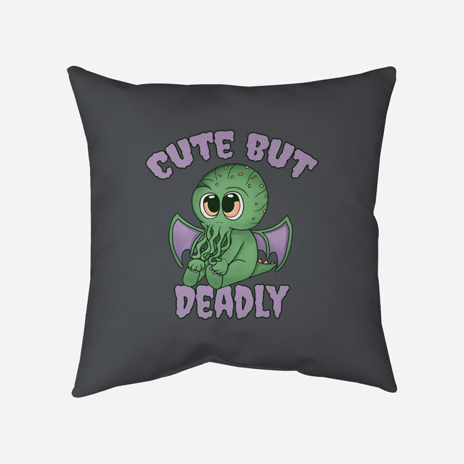 Cute But Pretty Deadly-None-Removable Cover w Insert-Throw Pillow-Loobs