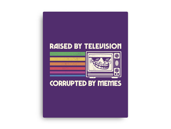 Raised By TV Corrupted By Memes