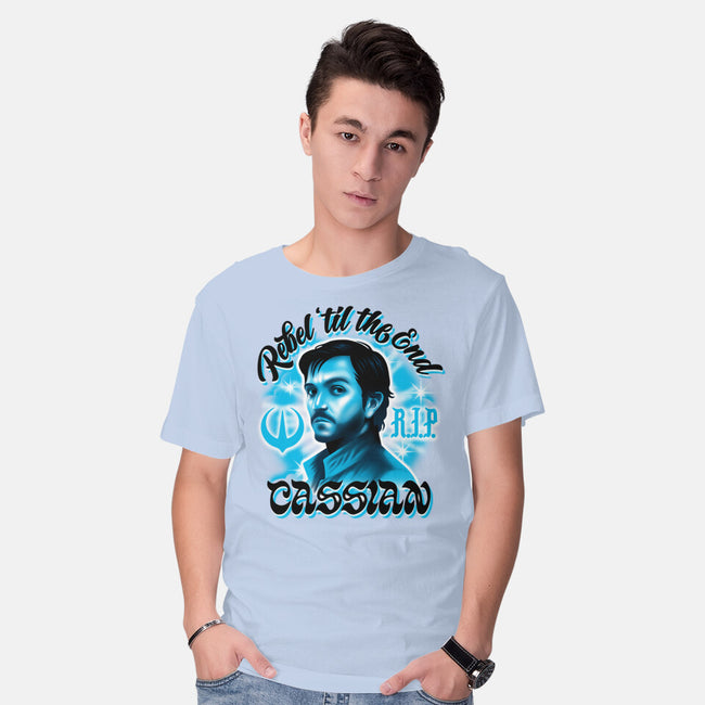 Rebel Til The End-Mens-Basic-Tee-Wheels