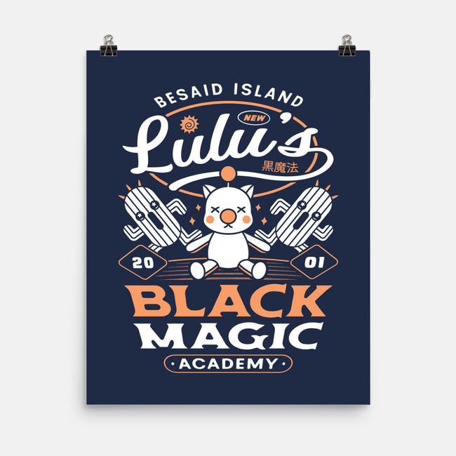 Lulu Besaid Academy-None-Matte-Poster-LAGELANTEE