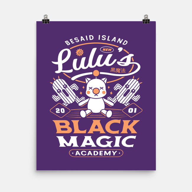 Lulu Besaid Academy-None-Matte-Poster-LAGELANTEE