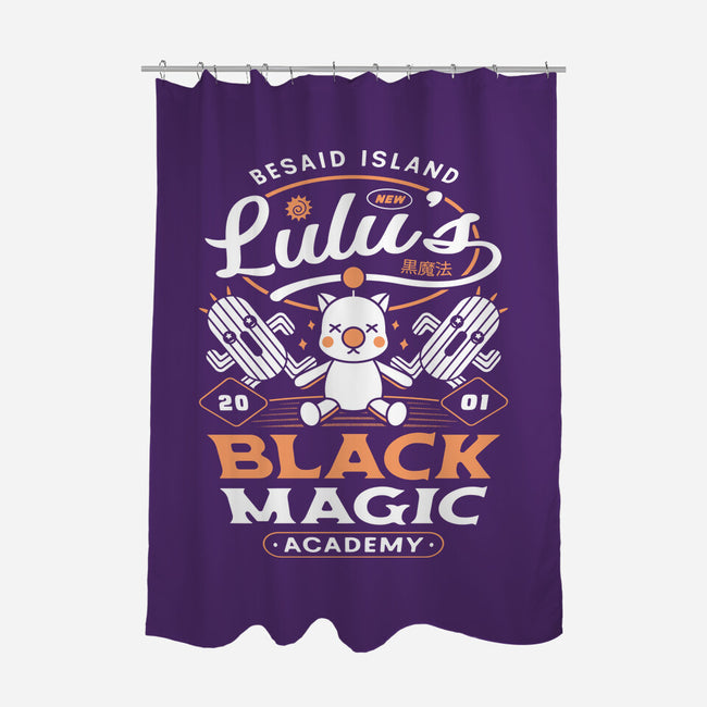 Lulu Besaid Academy-None-Polyester-Shower Curtain-LAGELANTEE