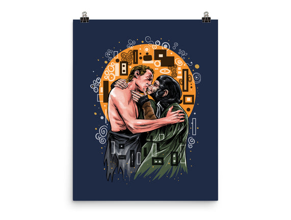 Kiss For The Planet Of The Apes