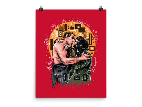 Kiss For The Planet Of The Apes