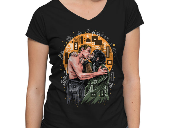 Kiss For The Planet Of The Apes