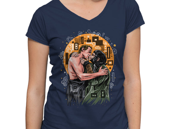 Kiss For The Planet Of The Apes