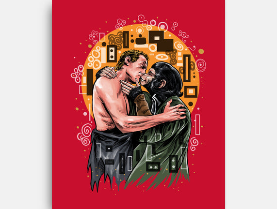 Kiss For The Planet Of The Apes