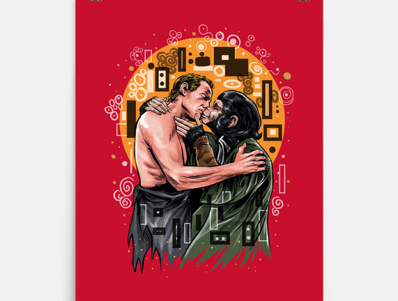 Kiss For The Planet Of The Apes