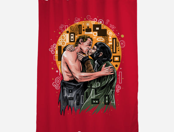 Kiss For The Planet Of The Apes