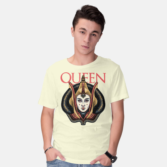 The Galactic Queen-Mens-Basic-Tee-glitchygorilla
