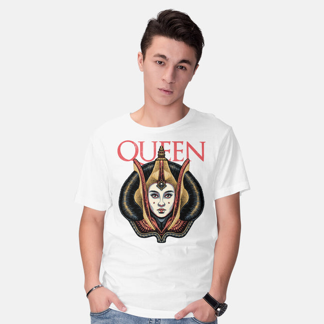The Galactic Queen-Mens-Basic-Tee-glitchygorilla