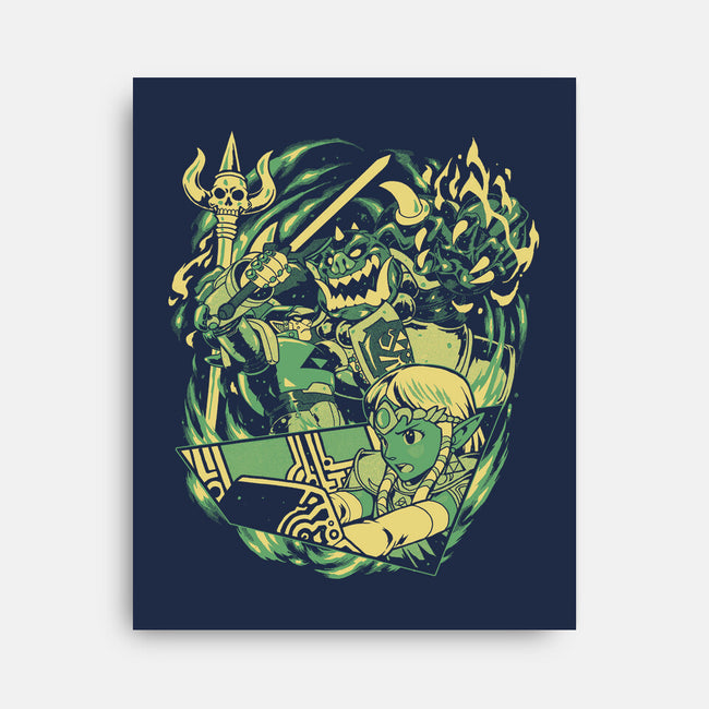 Giant Time Hero-None-Stretched-Canvas-Estudio Horta