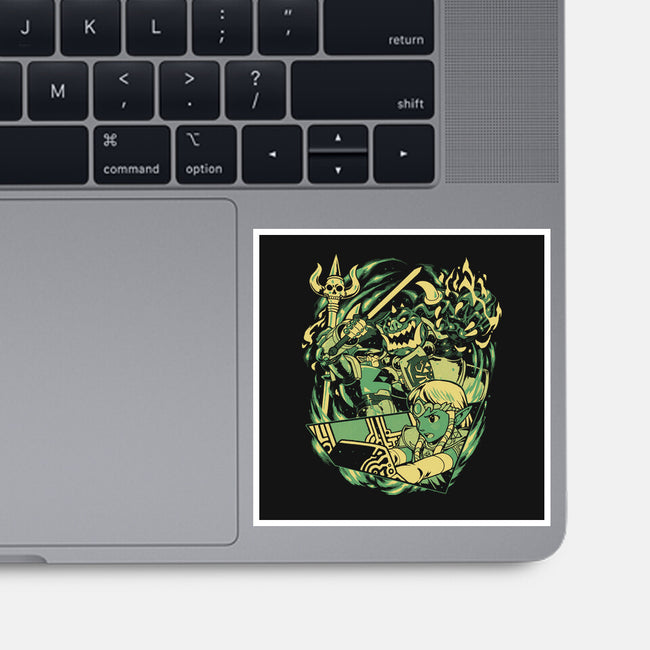 Giant Time Hero-None-Glossy-Sticker-Estudio Horta