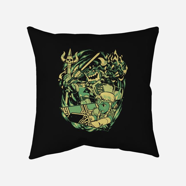 Giant Time Hero-None-Removable Cover w Insert-Throw Pillow-Estudio Horta