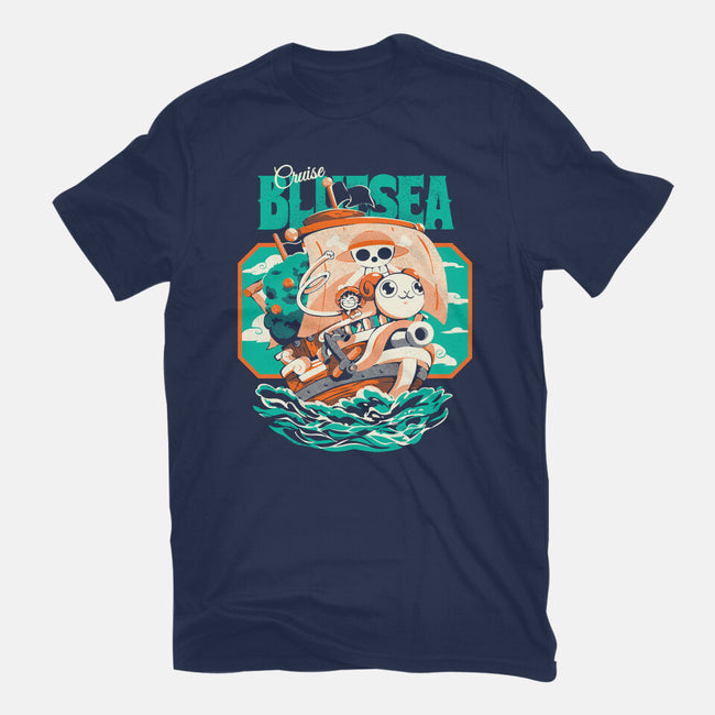 Blue Sea Cruise-Mens-Basic-Tee-Estudio Horta