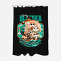 Blue Sea Cruise-None-Polyester-Shower Curtain-Estudio Horta