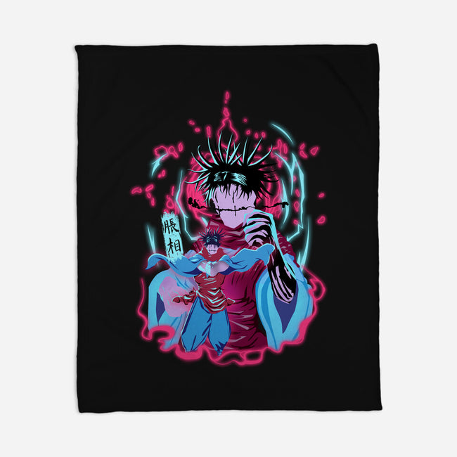 Choso-None-Fleece-Blanket-Afire