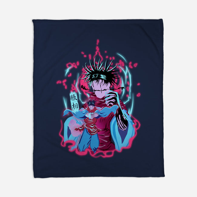 Choso-None-Fleece-Blanket-Afire