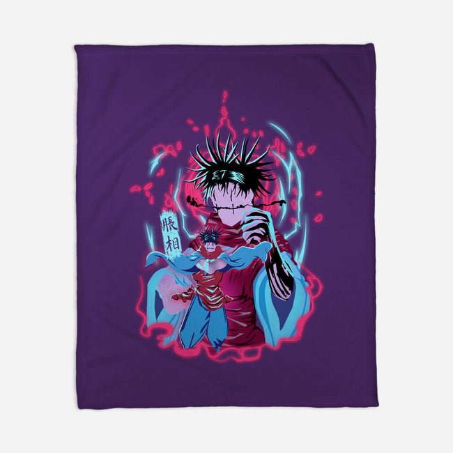 Choso-None-Fleece-Blanket-Afire