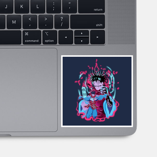 Choso-None-Glossy-Sticker-Afire