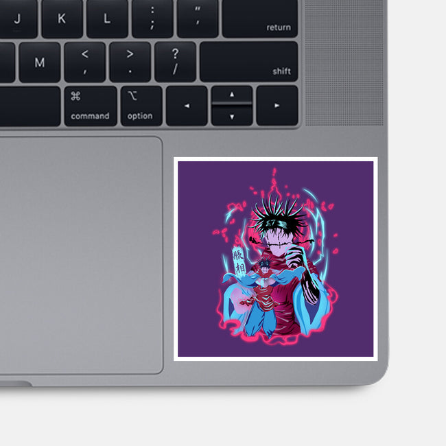 Choso-None-Glossy-Sticker-Afire