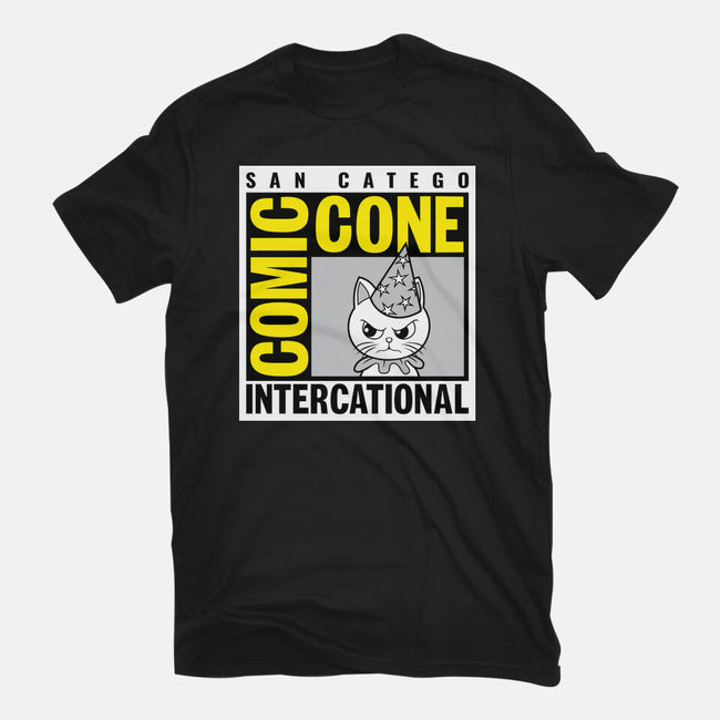Comic Cone-Womens-Fitted-Tee-imisko