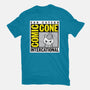 Comic Cone-Womens-Fitted-Tee-imisko