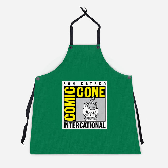 Comic Cone-Unisex-Kitchen-Apron-imisko