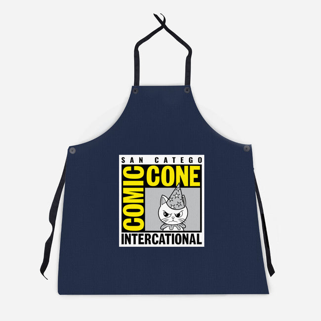 Comic Cone-Unisex-Kitchen-Apron-imisko