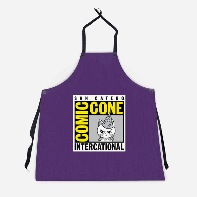 Comic Cone-Unisex-Kitchen-Apron-imisko