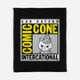 Comic Cone-None-Fleece-Blanket-imisko