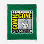Comic Cone-None-Fleece-Blanket-imisko