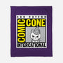 Comic Cone-None-Fleece-Blanket-imisko