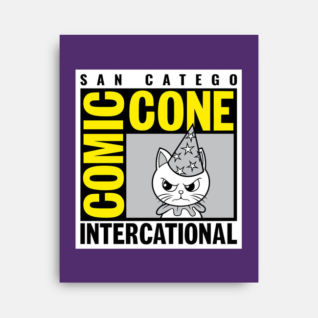 Comic Cone-None-Stretched-Canvas-imisko