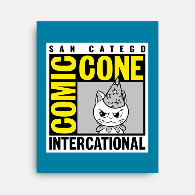 Comic Cone-None-Stretched-Canvas-imisko