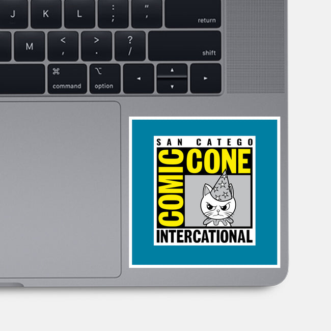 Comic Cone-None-Glossy-Sticker-imisko