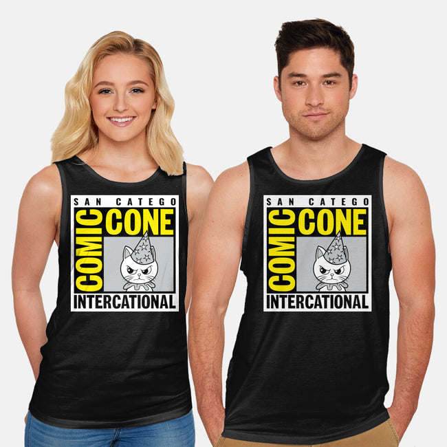 Comic Cone-Unisex-Basic-Tank-imisko