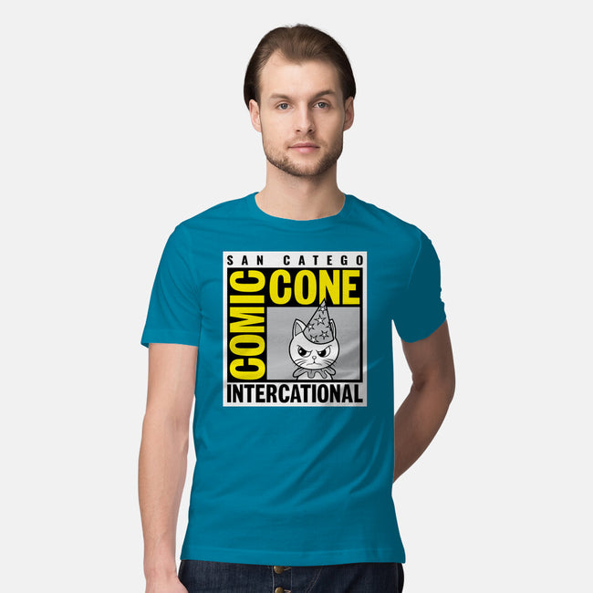 Comic Cone-Mens-Premium-Tee-imisko