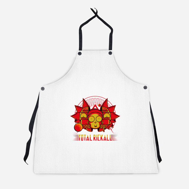Total Rickall-Unisex-Kitchen-Apron-demonigote
